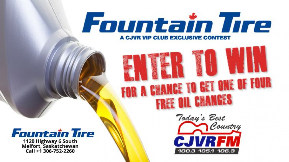 Fountain Tire's Oil Change Contest
